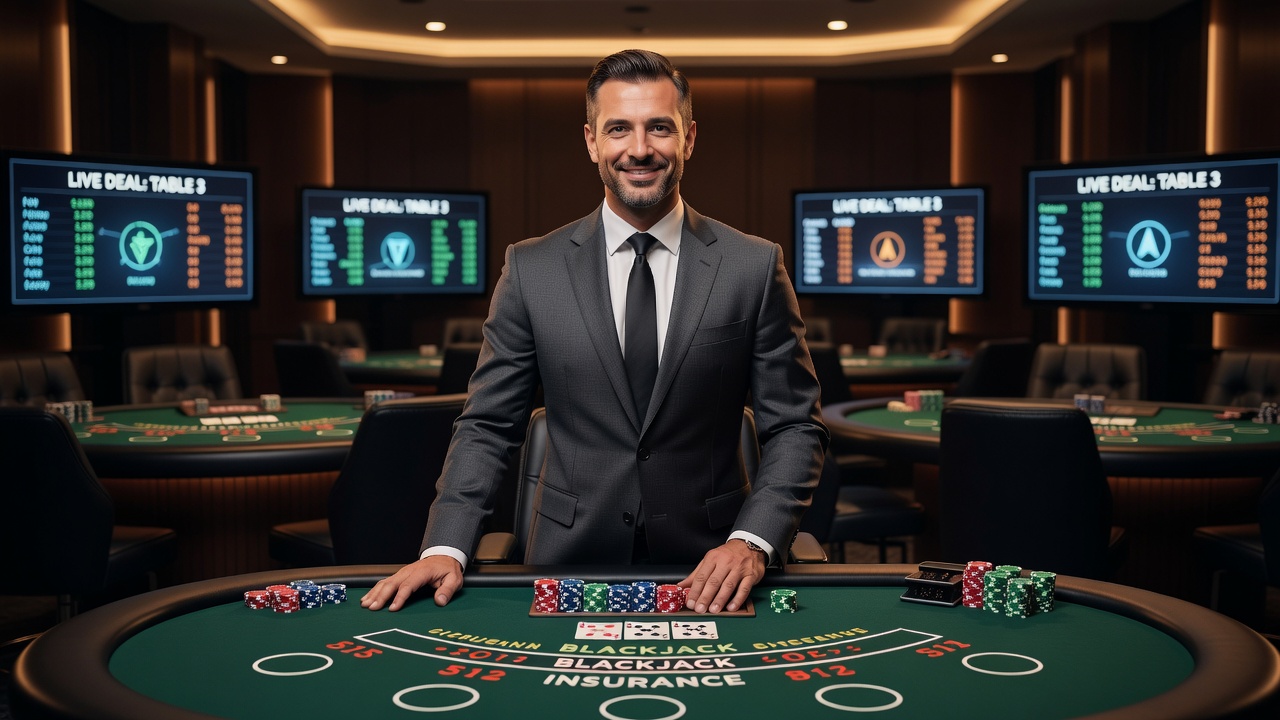Live Dealer Quality and Table Count - live online blackjack australia